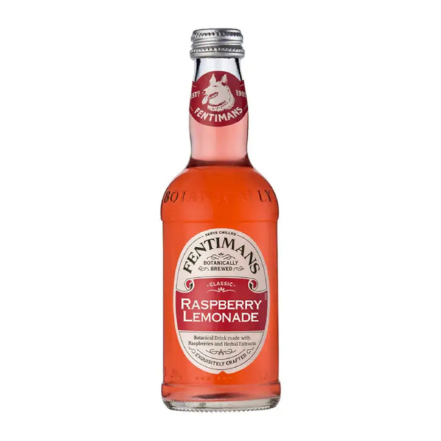Fentimans Raspberry Lemonade - Flavored Carbonated Water